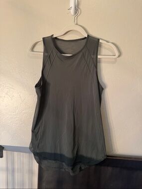 lululemon  Dark green/forest green Sleeveless Performance Tank